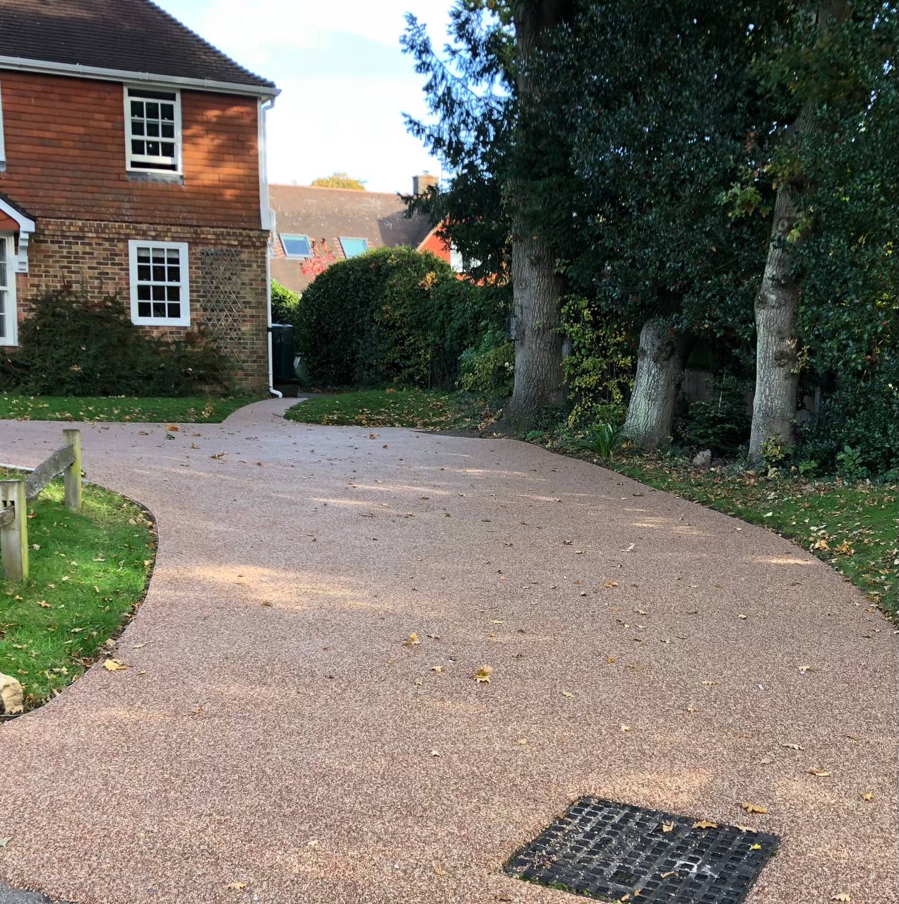 This is a photo of a Resin bound driveway carried out in a district of Liverpool. All works done by Resin Driveways Liverpool