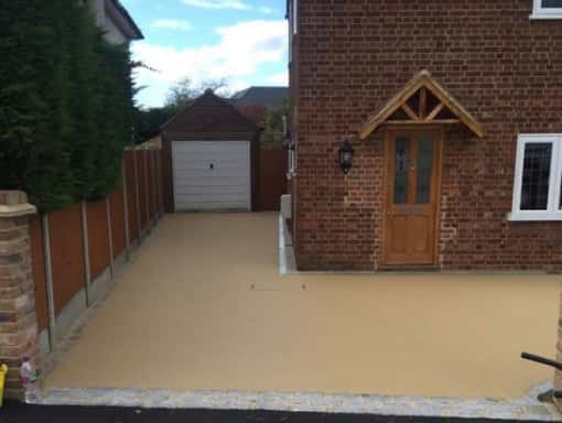 This is a photo of a Resin bound drive carried out in a district of Liverpool. All works done by Resin Driveways Liverpool